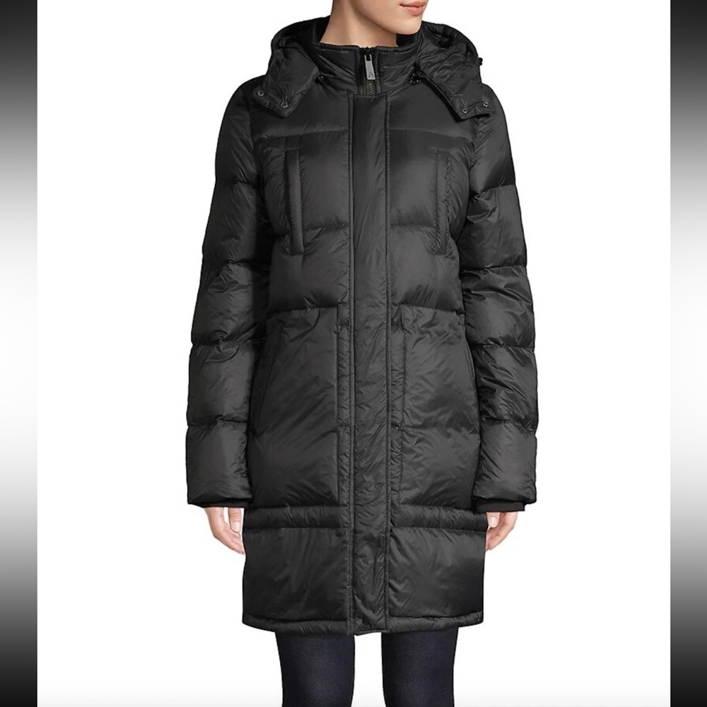 COMPANY OF ADVENTURERS Black Long Puffer Winter Parka Women’s XS 90% Down Filled